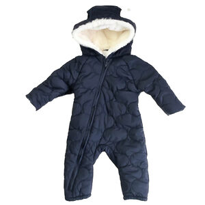 Mori Boys Navy Snowsuit size: 0-3 Months